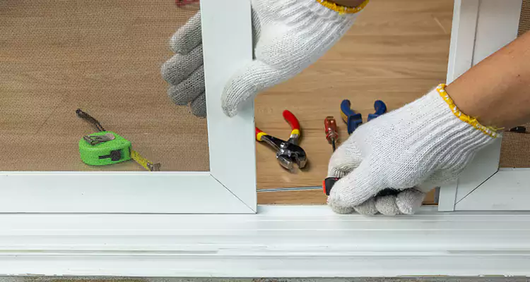 Sliding Glass Door Off Rails Repair in Immokalee, FL