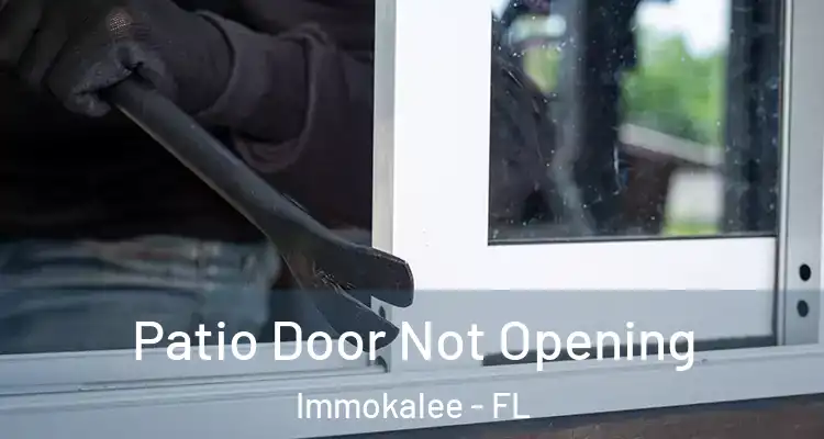 Patio Door Not Opening Immokalee - FL